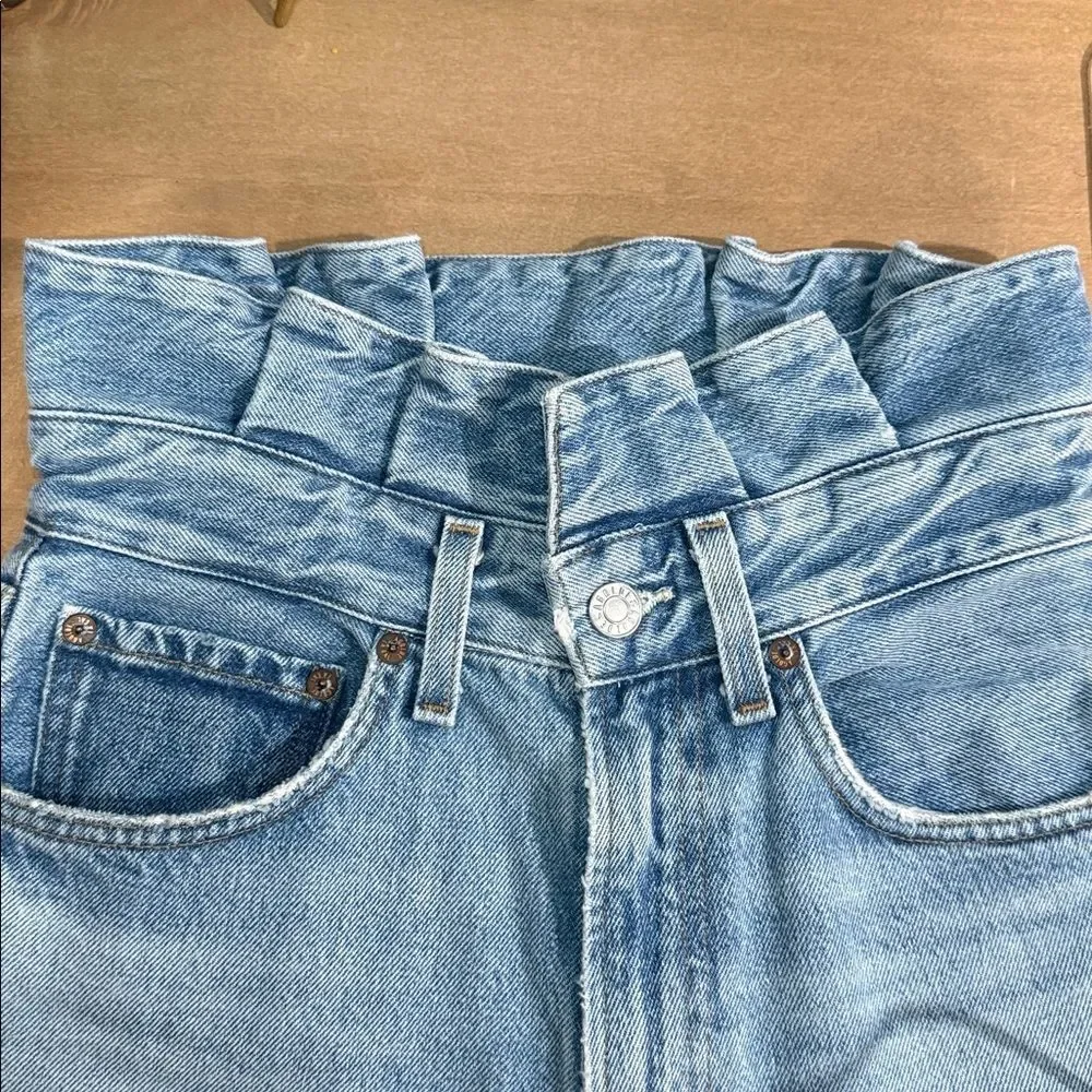 Agolde lettuce baseband reworked her fitted 90s jeans size 24 - Picture 9 of 13
